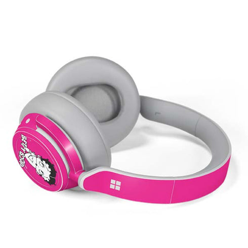 Betty Boop Pink Background Surface Headphones Skin